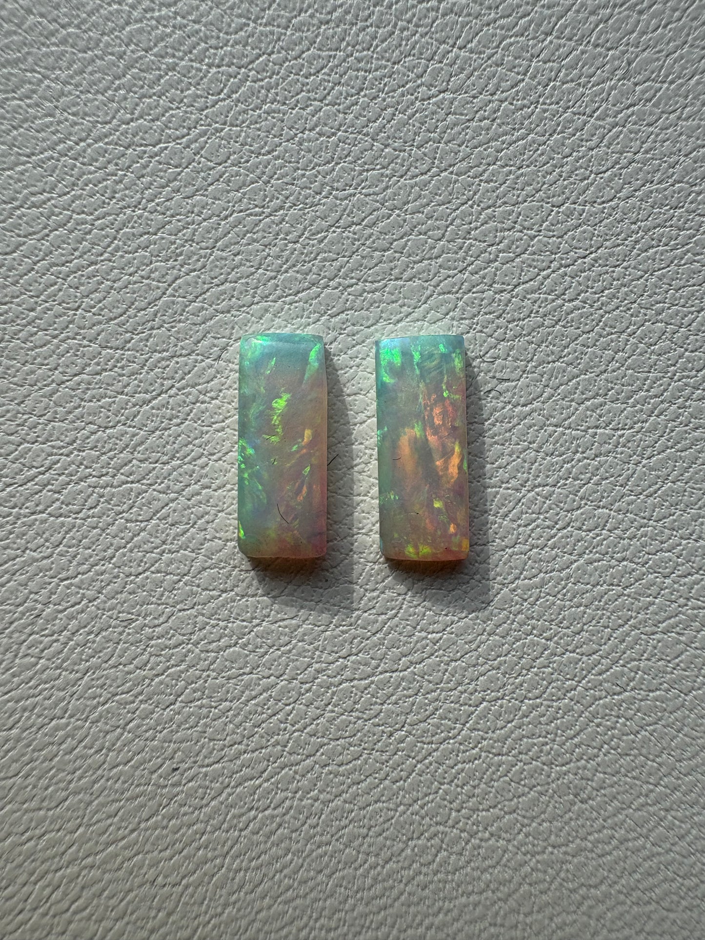1.375 Opal Pair Rectangle