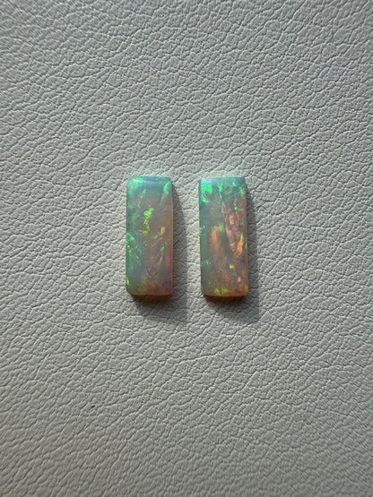 1.375 Opal Pair Rectangle