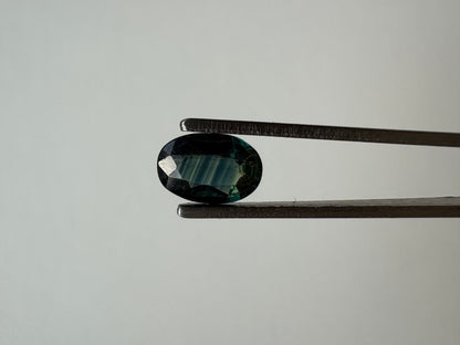 0.925 Green Sapphire Oval