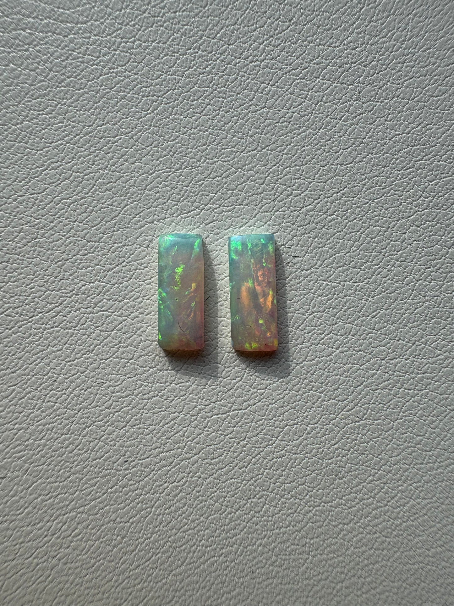1.375 Opal Pair Rectangle